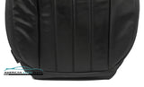 2006 2007 Ford F150 Harley-Davidson -Driver Side Bottom Leather Seat Cover BLACK - usautoupholstery