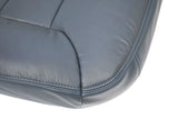 1996 1997 1998 GMC Sierra 1500 Z71 Driver Side Bottom LEATHER Seat Cover Blue - usautoupholstery