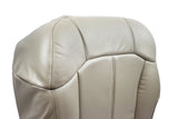 2002 Cadillac Escalade -Driver Side Bottom PERFORATED Leather Seat Cover TAN - usautoupholstery
