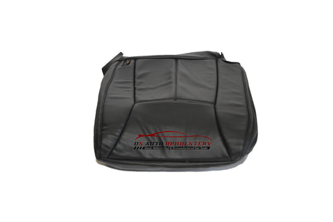 2000 Dodge Ram Driver . Side Bottom Synthetic Leather Seat Cover dark gray - usautoupholstery