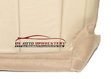 2007-2014 Ford Expedition Driver Side Bottom Perforated Leather Seat Cover Tan - usautoupholstery