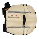 2002-2007 Jeep Cherokee Driver Side Bottom Vinyl Seat Cover Dark Gray Pattern - usautoupholstery