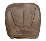 1997-2002 Ford Expedition Eddie Bauer Driver Side Bottom Leather Seat Cover TAN - usautoupholstery
