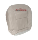 02 Ford Escape Driver Side Bottom Synthetic Leather Seat Cover Tan - usautoupholstery