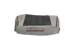 2007 Chrysler 200 300 Driver Side Bottom Leather Seat Cover 2 Tone Gray / Black - usautoupholstery