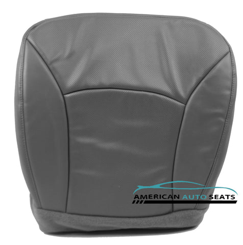 2003 Ford E150 E250 E350 Cargo Work Van-Driver Side Bottom Vinyl Seat Cover GRAY - usautoupholstery