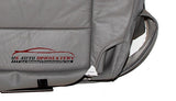 2003 2004 Ford Expedition Limited XLT XLS Driver Bottom Leather Seat Cover Gray - usautoupholstery