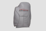 1998-2002 Dodge Ram 2500 PASSENGER Lean Back Synthetic Leather Seat Cover GRAY - usautoupholstery