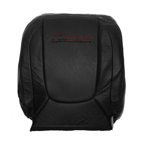 2004 2005 Dodge Ram 2500 Laramie DRIVER Lean Back Leather Seat Cover Dark Gray - usautoupholstery