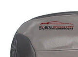 1999 Chevy Tahoe Z71 Second Row Bench 60 Bottom Leather Seat Cover 2-Tone Gray* - usautoupholstery