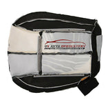 1999-2004 Jeep Grand Cherokee Driver Side Bottom Vinyl Seat Cover Dark Gray - usautoupholstery