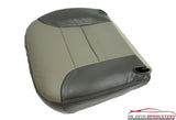 2000 Chevy Tahoe Z71 Heated Seats *Driver Bottom Leather Seat Cover 2-Tone Gray* - usautoupholstery