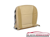 06 07 08 Ford Explorer Limited Two Tone Tan Leather Seat Cover LH bottom - usautoupholstery