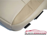 06 07 08 Ford Explorer Limited Two Tone Tan Leather Seat Cover LH bottom - usautoupholstery