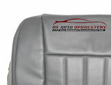 2006-2009 Dodge dakota driver Side Bottom Synthetic Leather Seat Cover GRAY - usautoupholstery
