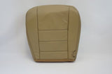 2005-2007 Ford F250 Lariat -Driver Bottom Replacement Leather Seat Cover TAN- - usautoupholstery