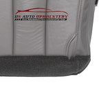 2000 Ford F-150 Lariat Super-Cab F150 Driver Bottom Leather Seat Cover GRAY - usautoupholstery