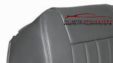2006-2009 Dodge Driver Side Bottom Synthetic Leather Replacement Seat Cover GRAY - usautoupholstery