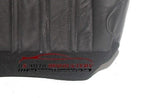 2004 Ford F250 F350 Harley Davidson Driver Side Bottom Leather Seat Cover BLACK - usautoupholstery
