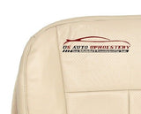 2007-2014 Ford Expedition Driver Side Bottom Perforated Leather Seat Cover Tan - usautoupholstery