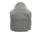 2005 Ford Excursion Limited 6.0L Diesel Driver Lean Back Leather Seat Cover Gray - usautoupholstery