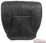 02 Dodge Ram 2500 Driver Side Bottom Synthetic Leather Seat Cover Dark GRAY - usautoupholstery