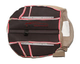 2002-2007 Jeep Grand Cherokee Driver Bottom Synthetic Leather Seat Cover Tan - usautoupholstery
