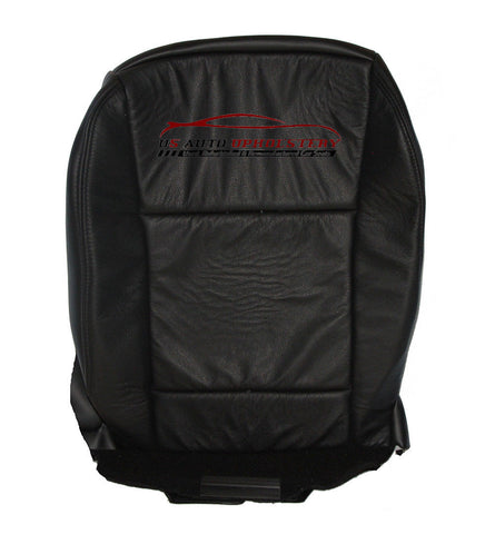 2007 2008 Ford Explorer Replacement Leather Seat Cover Driver Side Bottom Black - usautoupholstery