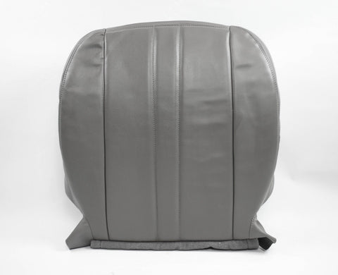 1997 1998 Chevy Express 1500 2500 Van ~ Driver Bottom Vinyl Seat Cover GRAY - usautoupholstery