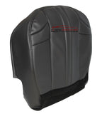 2002-2007 Jeep Cherokee Driver Side Bottom Vinyl Seat Cover Dark Gray Pattern - usautoupholstery