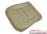 2000 Ford Excursion Limited 4X4 7.3L Diesel Driver Bottom Leather Seat Cover TAN - usautoupholstery