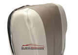 2001 2002 GMC Yukon Denali Passenger SIde Bottom Leather Seat Cover 2 Tone Tan - usautoupholstery