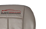 2006-2010 Chrysler 300 200 Driver Side Bottom Leather Seat Cover - Gray - usautoupholstery