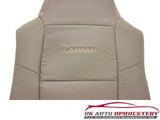 2003 2004 F250 4X4 Lariat 5.4L V8 GAS -Driver Lean Back Leather Seat Cover Tan - usautoupholstery