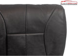 02 Dodge Ram 2500 Driver Side Bottom Synthetic Leather Seat Cover Dark GRAY - usautoupholstery