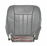 2006-2009 Dodge Driver Side Bottom Synthetic Leather Replacement Seat Cover GRAY - usautoupholstery