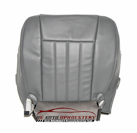 2006-2009 Dodge Driver Side Bottom Synthetic Leather Replacement Seat Cover GRAY - usautoupholstery