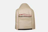 2008 Ford F250 F350 Lariat Driver Side Lean Back LEATHER Seat Cover Camel TAN - usautoupholstery
