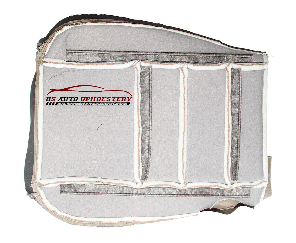 Covers For Ford F-350 2002-2007 Ford F-250 Lariat Passenger Bottom Leather Seat Cover Gray Seat Covers For Ford F-250