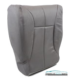 1998-2002 Dodge Ram 2500 Driver - Side Bottom Synthetic Leather Seat Cover GRAY - usautoupholstery