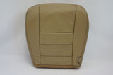 2003-2005 Ford F250 F350 Lariat Driver Side Bottom Leather Seat Cover Tan - usautoupholstery