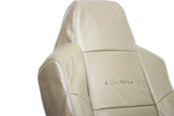 2003 2004 F250 4X4 Lariat 5.4L V8 GAS -Driver Lean Back Leather Seat Cover Tan - usautoupholstery