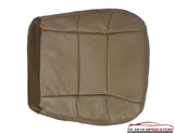 97 98 99 Lincoln Navigator 4X4 Bucket Driver Side Bottom LEATHER Seat Cover TAN - usautoupholstery