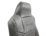 2005 Ford Excursion Limited 6.0L Diesel Driver Lean Back Leather Seat Cover Gray - usautoupholstery