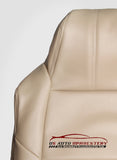 2008 Ford F250 F350 Lariat Driver Side Lean Back LEATHER Seat Cover Camel TAN - usautoupholstery