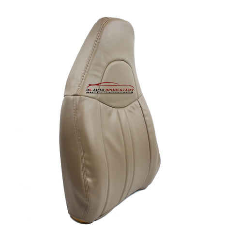 2003-2016 Chevy Express Cargo Van 1500 2500 3500 Driver Lean Back Vinyl Tan - usautoupholstery