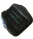 13 Chrysler Town&Country Driver Bottom Leather perforated vinyl Seat Cover Black