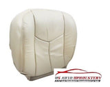 2005 2006 Cadillac Escalade Driver Bottom Perforated Vinyl Seat Cover Shale - usautoupholstery