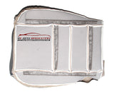 2002-2007 - Ford F250 F350 Lariat - Driver Bottom Leather Seat Cover - TAN . - usautoupholstery