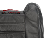 2003-2007 Hummer H2 AWD Driver Lean Back Replacement Leather Seat Cover Black - usautoupholstery